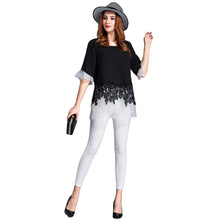 women blouses lace tops half sleeve casual chiffon shirt woman plus size vintage blouse blusas xxxxxl J4U66