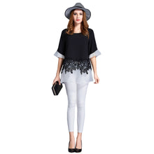 women blouses lace tops half sleeve casual chiffon shirt woman plus size vintage blouse blusas xxxxxl J4U66