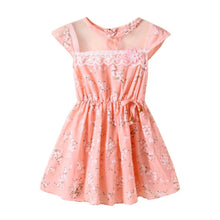 1-5Y Baby Kids Girls Lace Floral Tunic Princess Dress One-Piece Party Dresses J4U66
