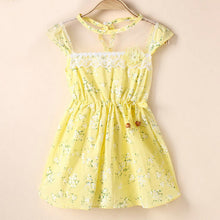 1-5Y Baby Kids Girls Lace Floral Tunic Princess Dress One-Piece Party Dresses J4U66