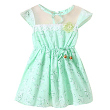 1-5Y Baby Kids Girls Lace Floral Tunic Princess Dress One-Piece Party Dresses J4U66