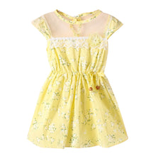 1-5Y Baby Kids Girls Lace Floral Tunic Princess Dress One-Piece Party Dresses J4U66