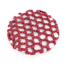 Bun Cover Snood Hair Net Ballet Dance Skating Chic Crochet Beautiful Colors J4U66