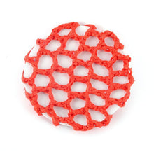 Bun Cover Snood Hair Net Ballet Dance Skating Chic Crochet Beautiful Colors J4U66