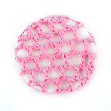 Bun Cover Snood Hair Net Ballet Dance Skating Chic Crochet Beautiful Colors J4U66