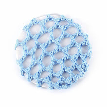 Bun Cover Snood Hair Net Ballet Dance Skating Chic Crochet Beautiful Colors J4U66