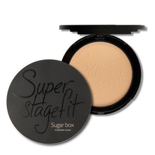 2 in1 Face Powder Cake Skin Wet & Dry Oil Control Concealer Palette Make Up Sugar Box Maquiagem J4U66