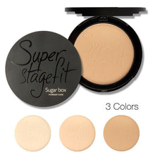 2 in1 Face Powder Cake Skin Wet & Dry Oil Control Concealer Palette Make Up Sugar Box Maquiagem J4U66