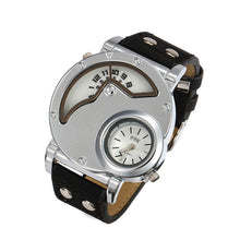 Luxury Brand Sports Men's Leather Band Analog Quartz Wrist watch Men full Steel Stainless watches  J4U66