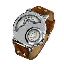Luxury Brand Sports Men's Leather Band Analog Quartz Wrist watch Men full Steel Stainless watches  J4U66
