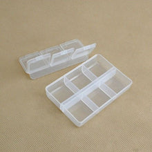 6 D Tablet Pill Box Holder Medicine Case Storage Organizer Container P1 J4U66
