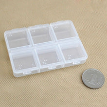 6 D Tablet Pill Box Holder Medicine Case Storage Organizer Container P1 J4U66