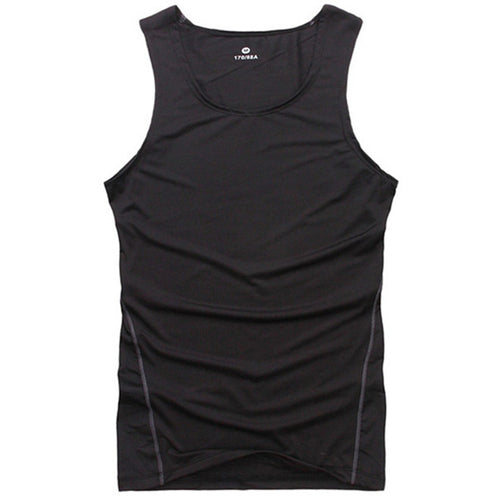 7 Colors Men S Bodybuilding Vest Tank Top Jersey Quick-dry Tights Tops Undershirt J4U66