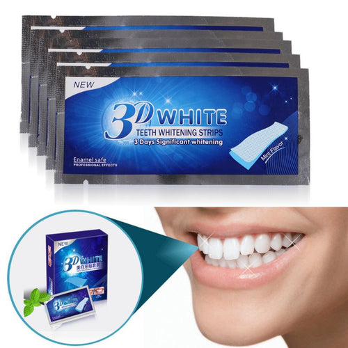 advanced 3d white teeth bleaching ultra white 14 pairs teeth whitening strips J4U66