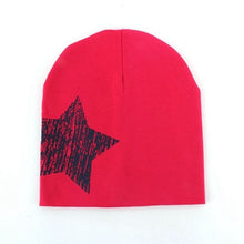Baby Kids Girls Boy Soft Warm Cotton Hats Beanie Toddler Cute Stars Printed Hat Cap J4U66