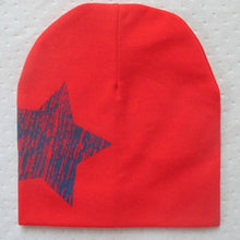 Baby Kids Girls Boy Soft Warm Cotton Hats Beanie Toddler Cute Stars Printed Hat Cap J4U66