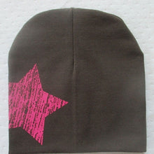 Baby Kids Girls Boy Soft Warm Cotton Hats Beanie Toddler Cute Stars Printed Hat Cap J4U66