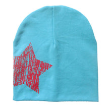 Baby Kids Girls Boy Soft Warm Cotton Hats Beanie Toddler Cute Stars Printed Hat Cap J4U66