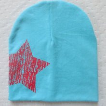 Baby Kids Girls Boy Soft Warm Cotton Hats Beanie Toddler Cute Stars Printed Hat Cap J4U66