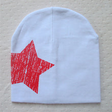 Baby Kids Girls Boy Soft Warm Cotton Hats Beanie Toddler Cute Stars Printed Hat Cap J4U66