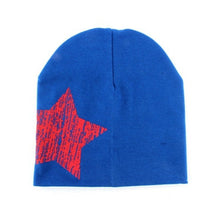 Baby Kids Girls Boy Soft Warm Cotton Hats Beanie Toddler Cute Stars Printed Hat Cap J4U66