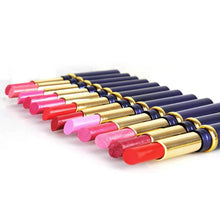 chic 12 nude colors choices cosmetic makeup lasting bright lipstick lip gloss lip rouge J4U66