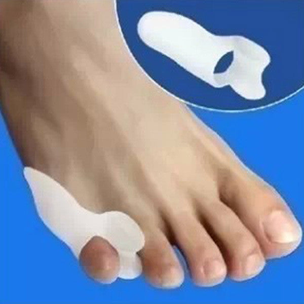 Gel Toe Separators Ortics Stretcher Straightener Hallux Valgus Bunion Adjuster J4U66