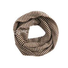 Kids Girls Boys Snood Scarf Neckerchief Stripes Infants Snow Scarves Warmer J4U66