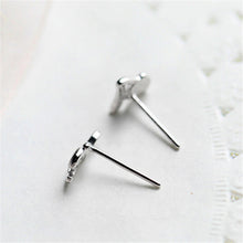 Lovely Charming Women Lady Silver Plated Heart LOVE Earrings Jewelry Gift  J4U66