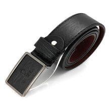 luxury mens waist strap belt casual leather automatic buckle belt waistband life J4U66