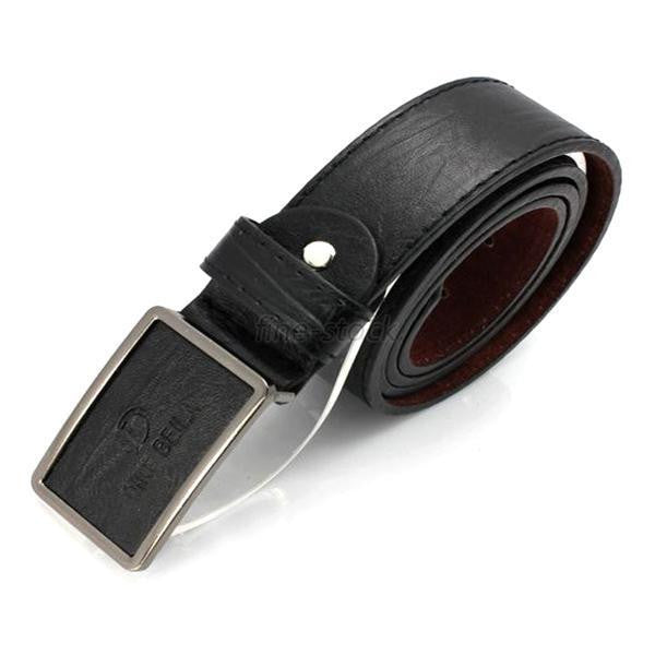 luxury mens waist strap belt casual leather automatic buckle belt waistband life J4U66