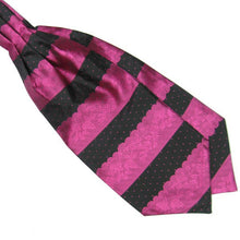 Men's Stripes Long Silk Scarves/Cravat Ascot Neck Ties Handkerchief J4U66