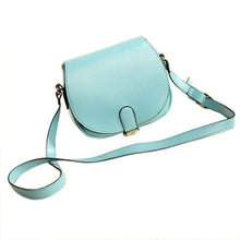 Fashion Women Leather Shoulder Bag Clutch Handbag Candy Color Portable Mini Tote Purse Hobo Messenger Bags J4U66