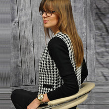 New Women Long Sleeve Jacket Round Neck Short Coat Outwear LE4 J4U66