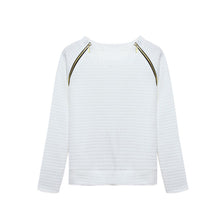Zipper Sweater Jumper Sweater Pullover Tops Y8 J4U66