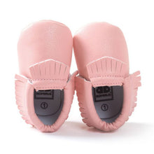 Newborn Baby Boy Girls Kids Tassel PU Leather Shoes Toddler Moccasin Soft Sole 0-18Months J4U66