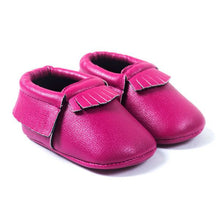Newborn Baby Boy Girls Kids Tassel PU Leather Shoes Toddler Moccasin Soft Sole 0-18Months J4U66