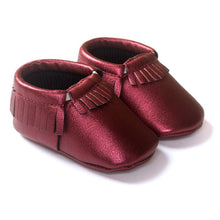 Newborn Baby Boy Girls Kids Tassel PU Leather Shoes Toddler Moccasin Soft Sole 0-18Months J4U66