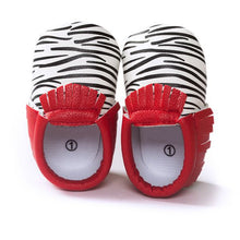 Newborn Baby Boy Girls Kids Tassel PU Leather Shoes Toddler Moccasin Soft Sole 0-18Months J4U66