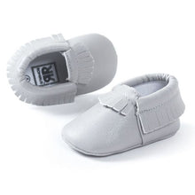 Newborn Baby Boy Girls Kids Tassel PU Leather Shoes Toddler Moccasin Soft Sole 0-18Months J4U66