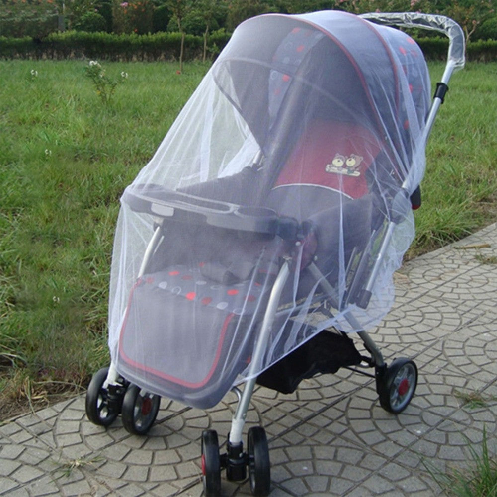 Outdoor Baby Infant Kids Stroller Pushchair Mosquito Insect Net Mesh Buggy Cover J4U66