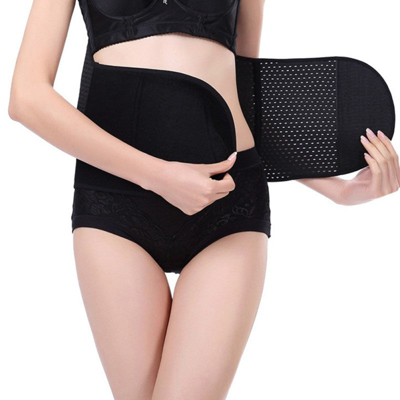 Postpartum Waist Trainer Corset Abdomen Body Shapers Belt Non-slip Puerperal Butt-lifter Seamless Shape Wear J4U66