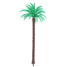14pcs coconut palm trees model for railroad layout landscape scenery diorama miniatures tree model architectural model J4U66