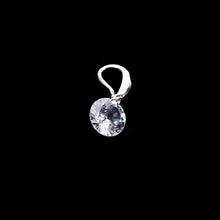 Elegant Silver Color Women Crystal Rhinestone Dangle Earrings Women Jewelry Gifts  J4U66