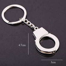 s Mini Size Handcuffs Keychain Keyfob Keyring Decoration Gift For Men women J4U66