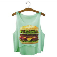 Style Women 3D Printed Vest Casual Sleeveless O-Neck Floral Tank Tops Slim Fitness Plus Size J4U66