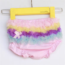 Baby Girl Ruffle Pant Kids Toddler Infant Girls Bowknot Lace Nappy Shorts PP Pants J4U66