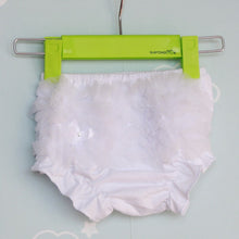 Baby Girl Ruffle Pant Kids Toddler Infant Girls Bowknot Lace Nappy Shorts PP Pants J4U66