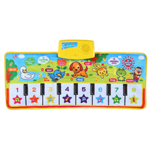 baby toys play matscolorful musical learning mat flash piano music blanket touch educational kids toys 71 2 cm J4U66