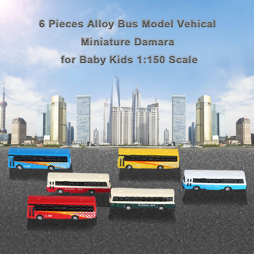 bus model pcs alloy frame cool styling vehicle model car for kids intelligence development toy vehicles 1 150 scale J4U66